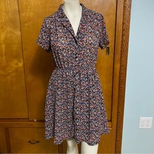 Floral Collared Dress